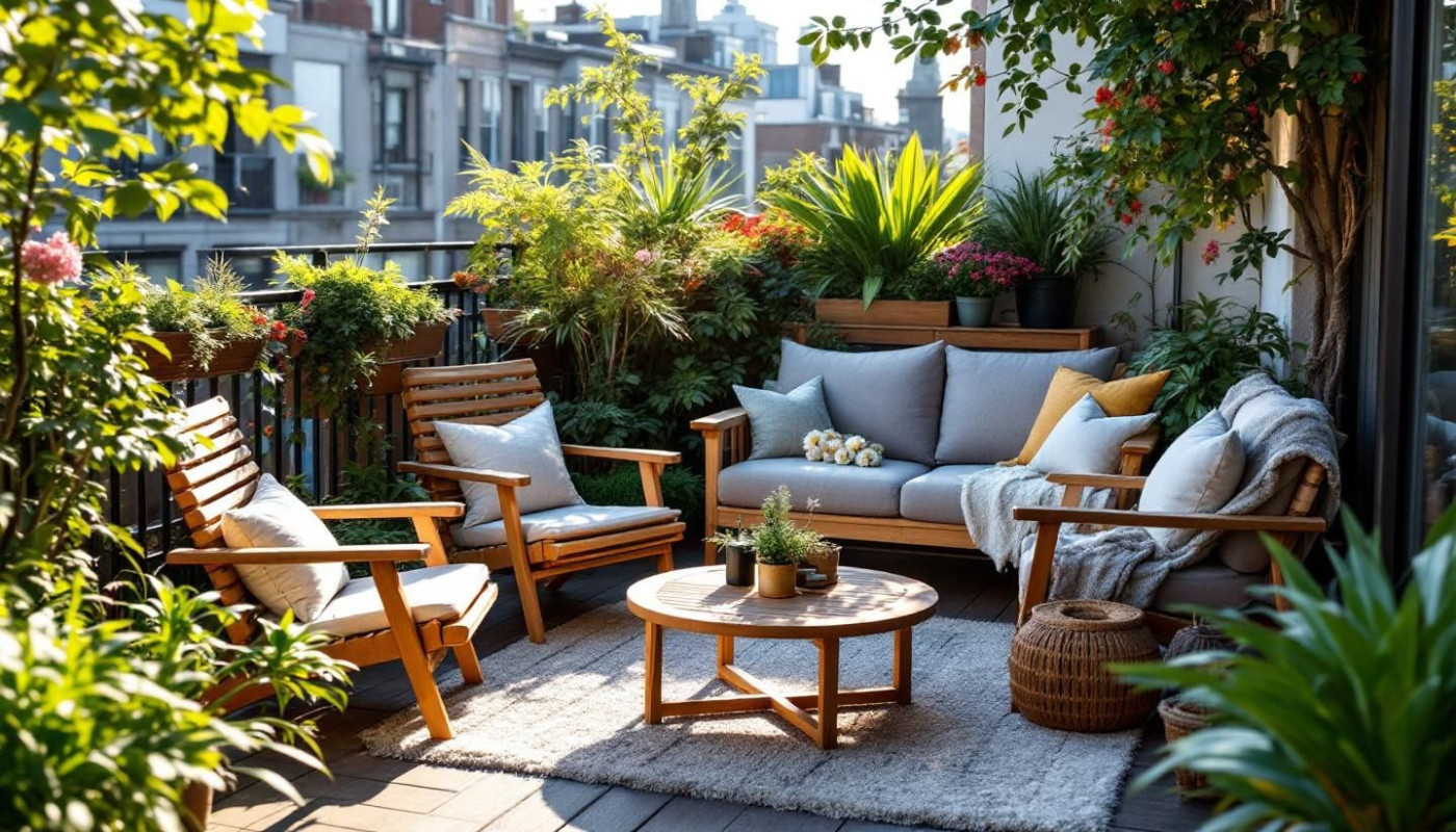 Comment transformer un petit balcon en oasis urbaine ?