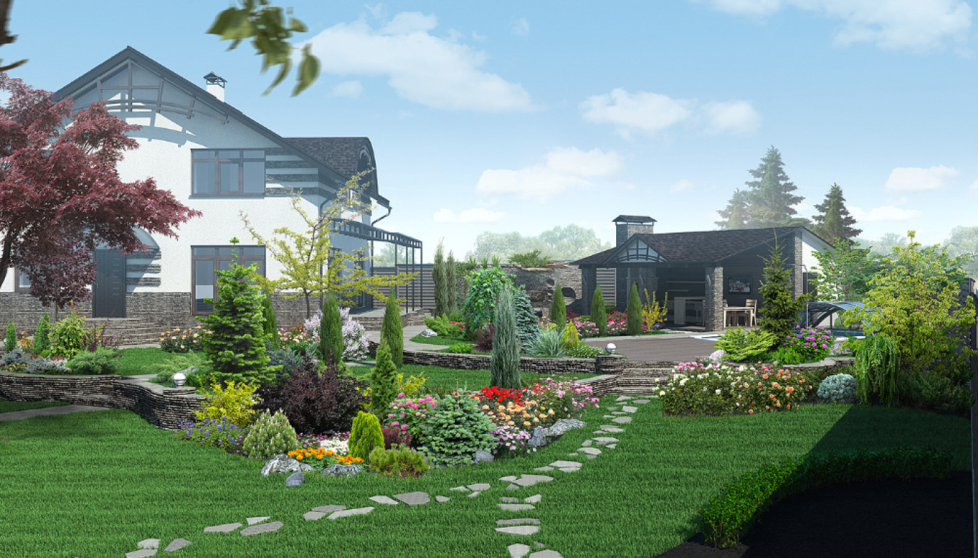 Jardin en 3D ou l'art de concevoir son espace extérieur sans risque d'erreur